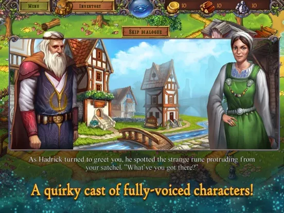 Ảnh chụp màn hình của Runefall:  Match 3 Games iPad 