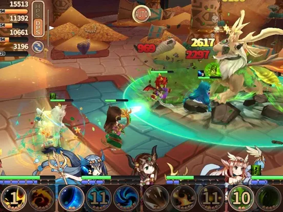 Ảnh chụp màn hình của Last Valiant iPad 