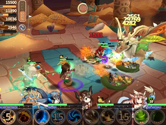 Ảnh chụp màn hình của Last Valiant iPad 