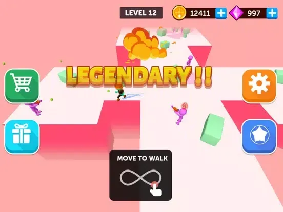 Speed Run Assassin-Iurk master iPad  سکرین شاٹس