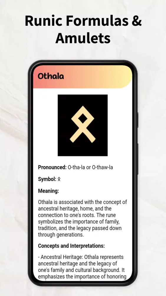 Screenshot di Runic formulas and amulets