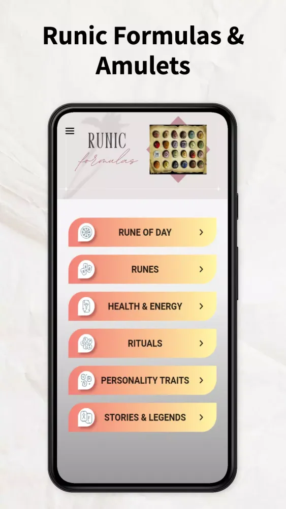 Screenshot di Runic formulas and amulets