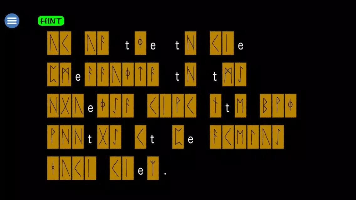 Zrzuty ekranu Runic Cryptogram