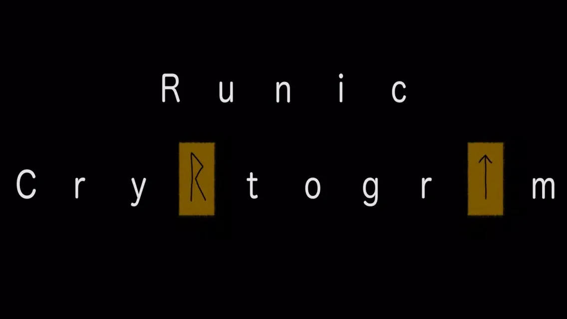 Zrzuty ekranu Runic Cryptogram