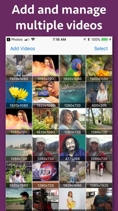 Video slow & fast speed Ramp Screenshots