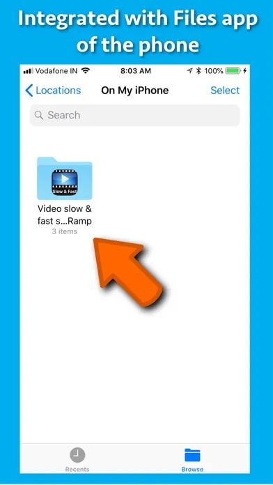 Video slow & fast speed Ramp Screenshots