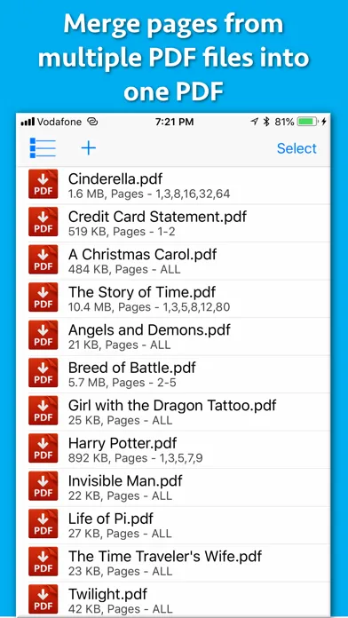 PDF Joiner & Merger Screenshots