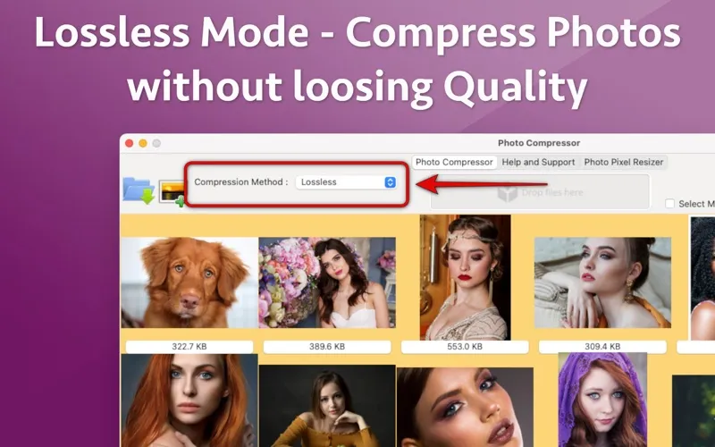 Photo Compressor سکرین شاٹس
