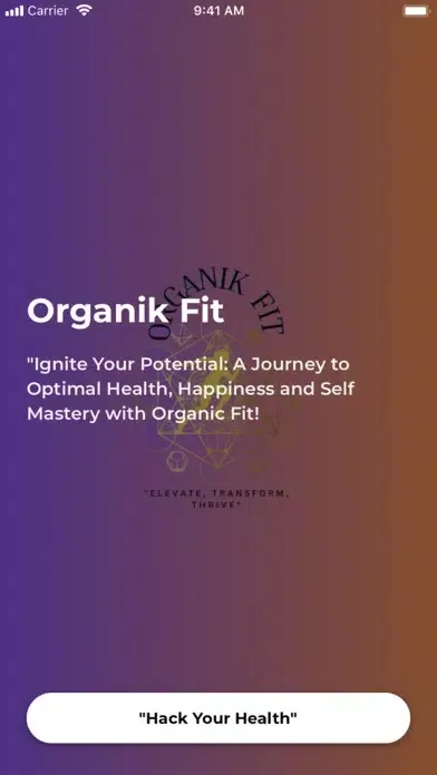 Organik Fit应用截图