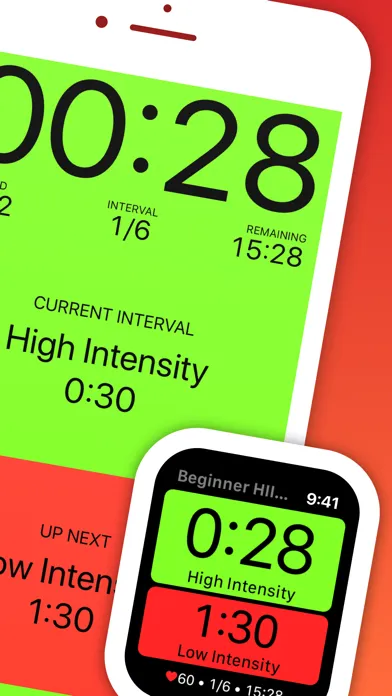 Zrzuty ekranu Seconds Pro Interval Timer