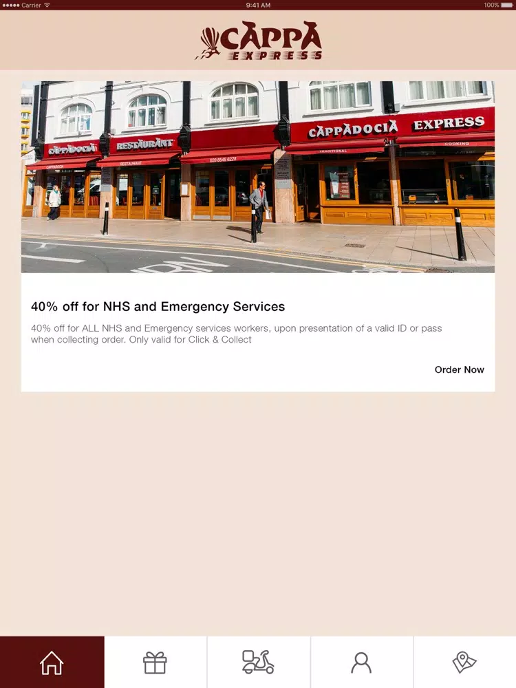 Cappa Express iPad 應用截圖