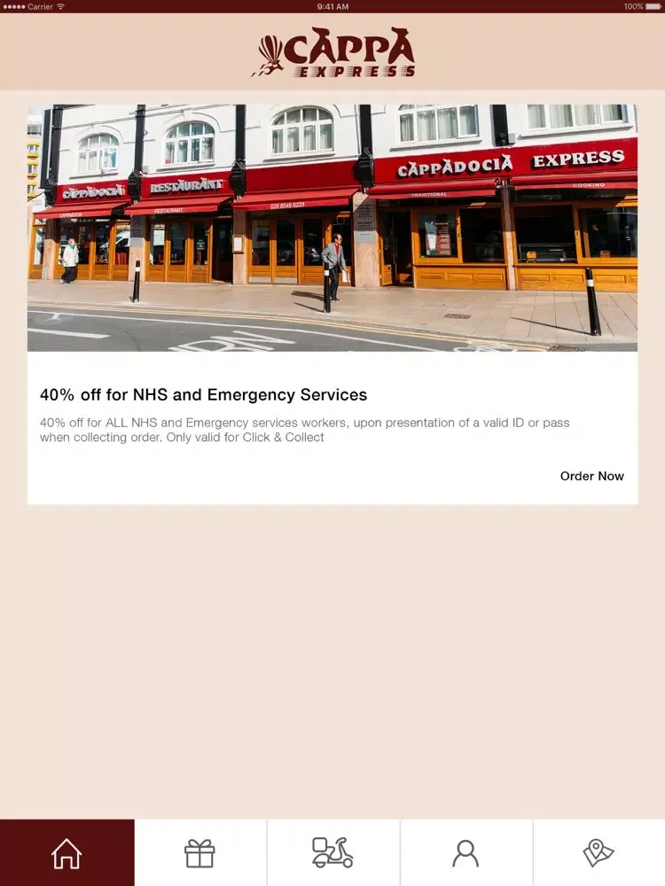 Cappa Express iPad 應用截圖