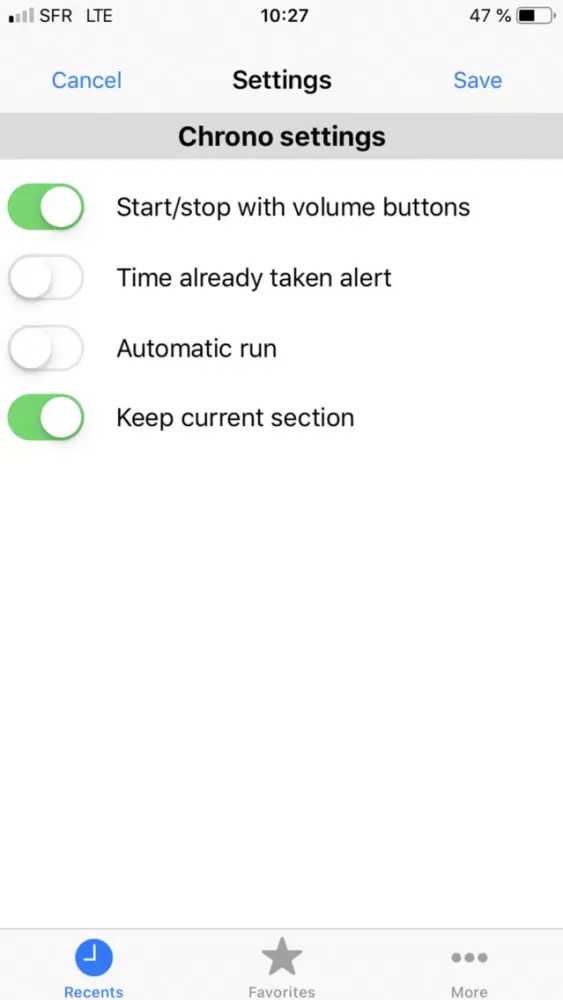 Run Monitor Pocket 2019 スクリーンショット