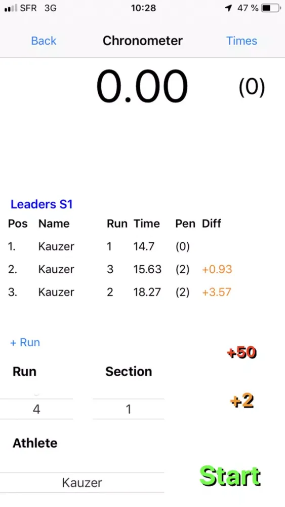Run Monitor Pocket 2019 スクリーンショット