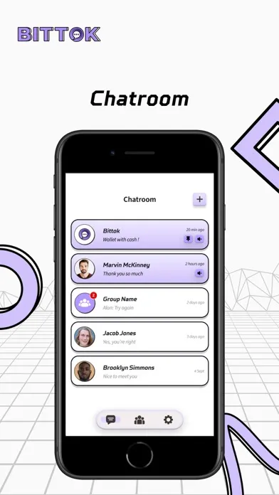 Bittok Chat スクリーンショット