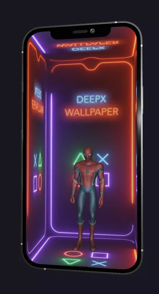 Tangkapan skrin Hero Live Wallpaper +4D