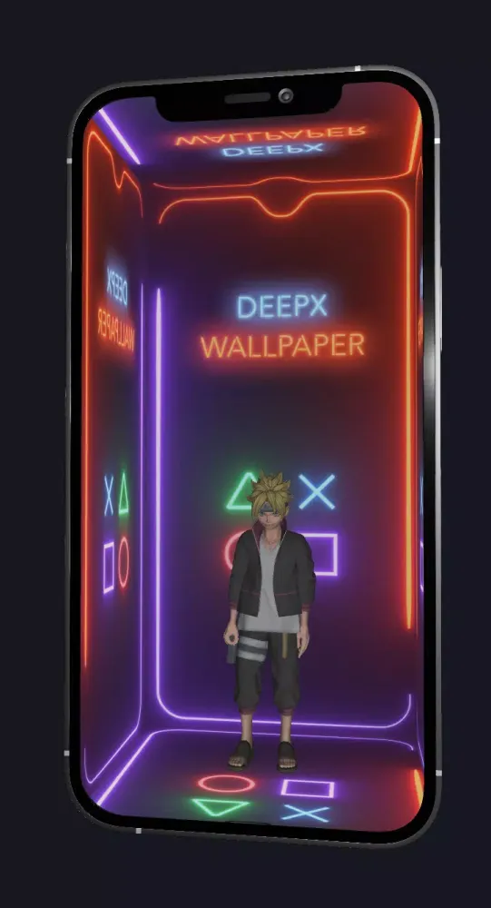 Tangkapan skrin Hero Live Wallpaper +4D