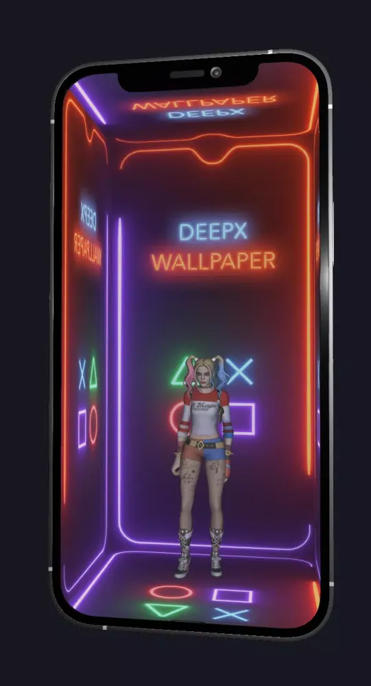 Tangkapan skrin Hero Live Wallpaper +4D