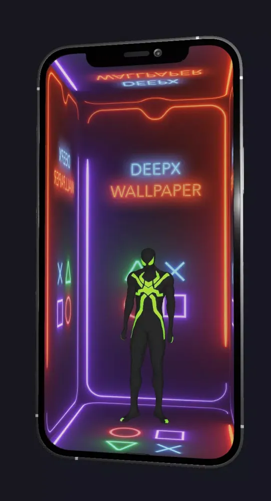 Tangkapan skrin Hero Live Wallpaper +4D