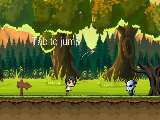 Spirited Jumping - Go Away in Home iPad  स्क्रीनशॉट