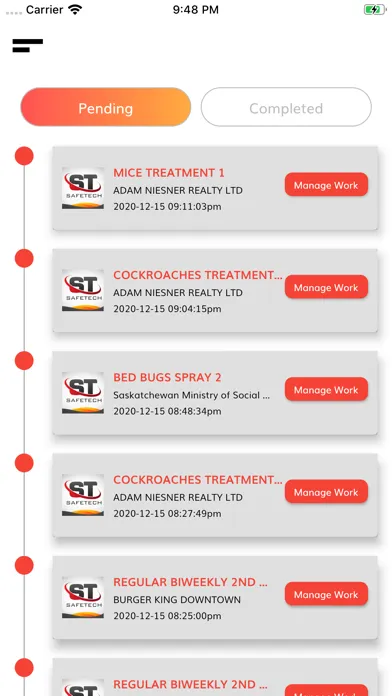 SafetechApp Screenshots