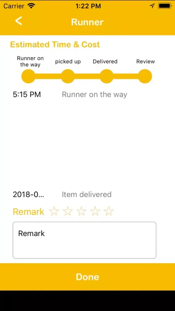 Runner Go User Screenshots