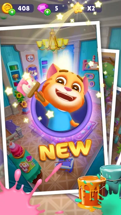 Ảnh chụp màn hình của Running Pet: Dec Rooms