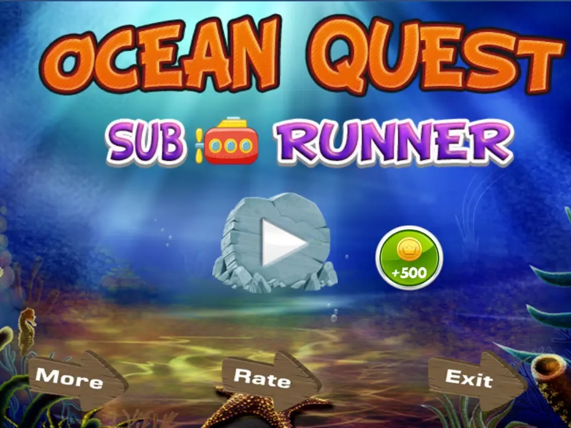 صور Sub Runner - Ocean Quest iPad 