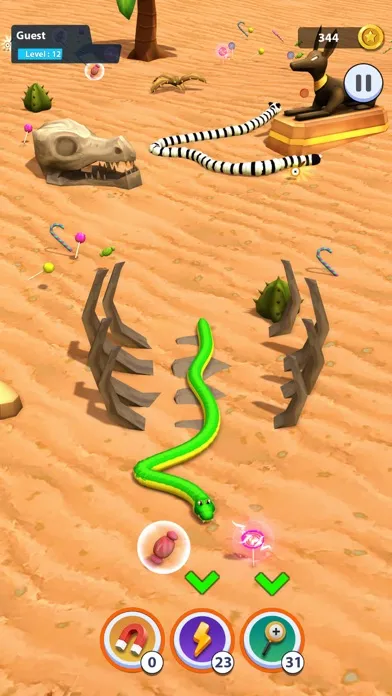 Capturas de pantalla de Snake Games - Worm Game