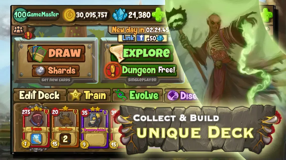 Screenshot di Card Lords