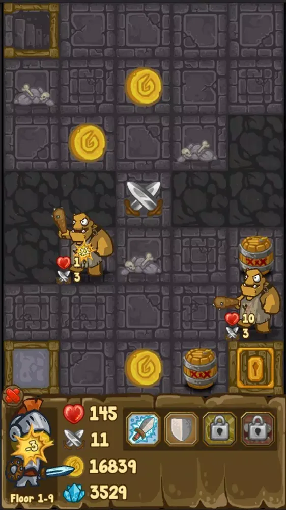 Dungeon Loot - dungeon crawler Ekran Görüntüleri