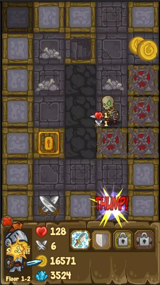 Dungeon Loot - dungeon crawler Ekran Görüntüleri