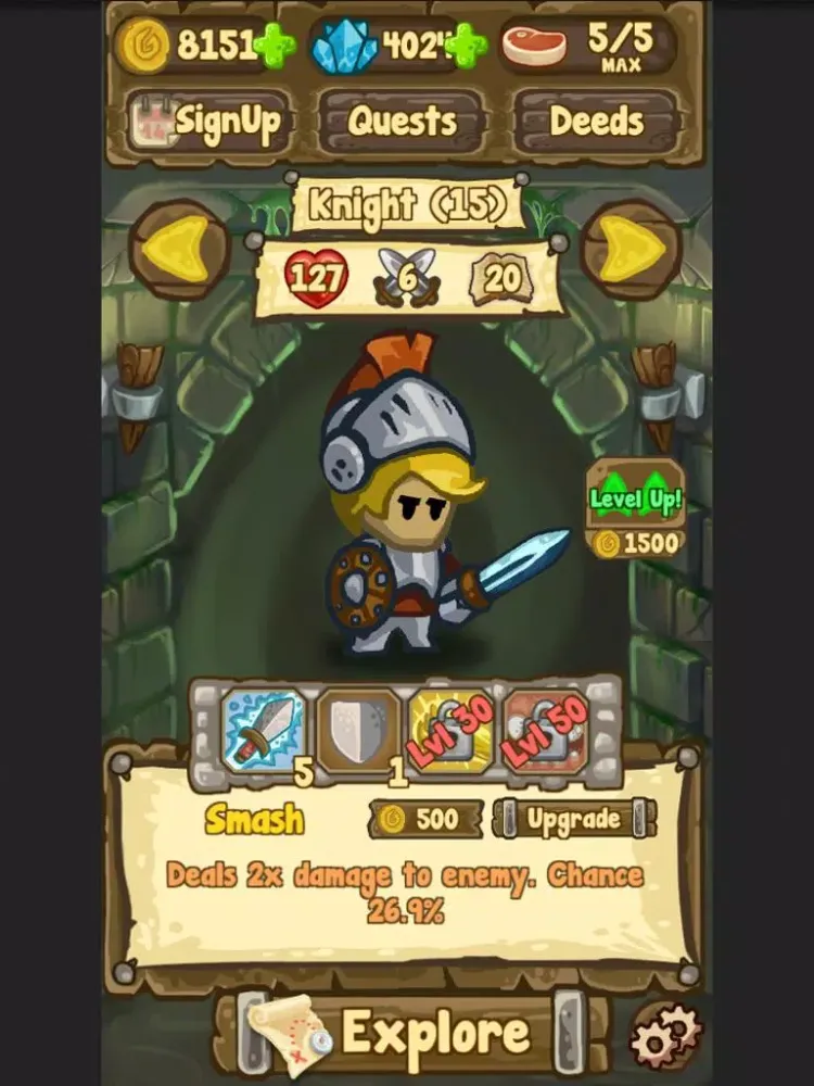Dungeon Loot - dungeon crawler Ekran Görüntüleri