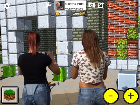 Capturas de tela do WrldCraft iPad 
