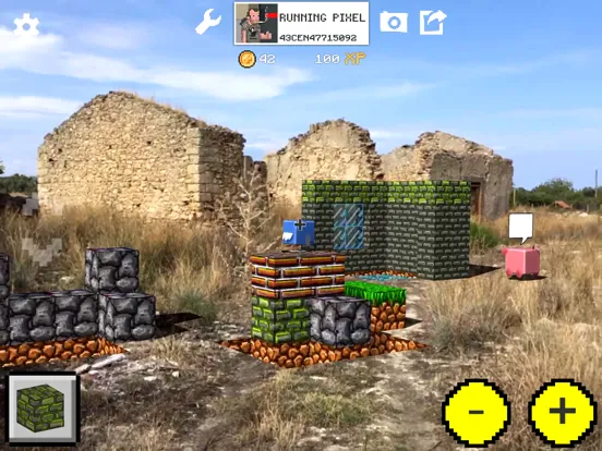 Capturas de tela do WrldCraft iPad 