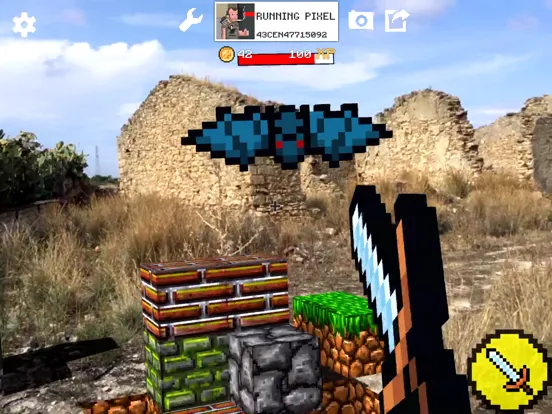 Capturas de tela do WrldCraft iPad 