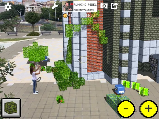 Capturas de tela do WrldCraft iPad 