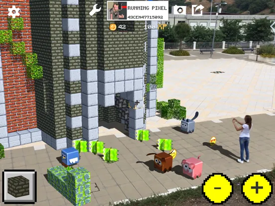Capturas de tela do WrldCraft iPad 