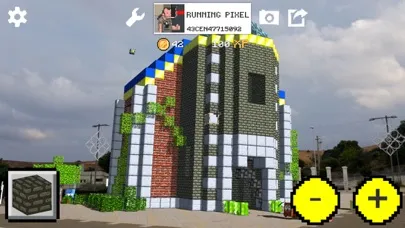 Capturas de tela do WrldCraft