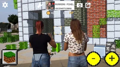Capturas de tela do WrldCraft
