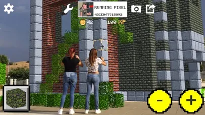 Capturas de tela do WrldCraft