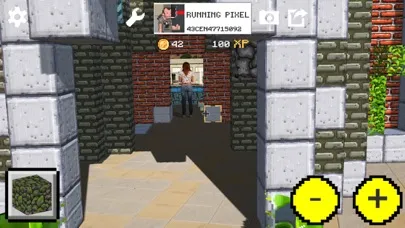 Capturas de tela do WrldCraft