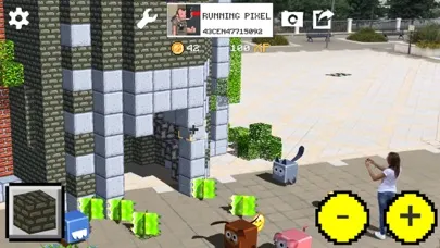 Capturas de tela do WrldCraft