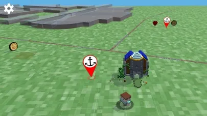 Capturas de tela do WrldCraft