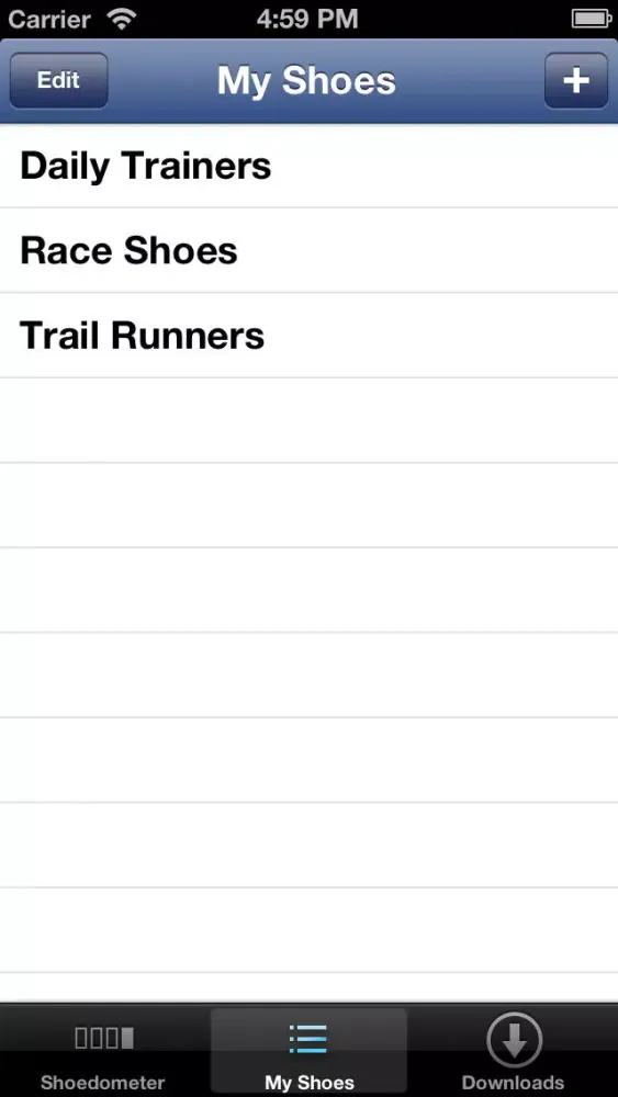 Running Shoe Tracker - Shoedometer Ekran Görüntüleri