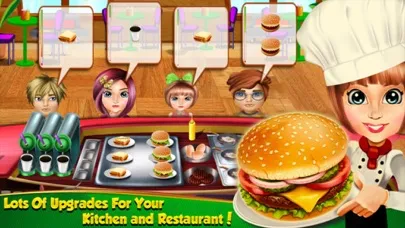 Dream Cooking Chef - Fast Food Restaurant Kitchen Story 스크린샷