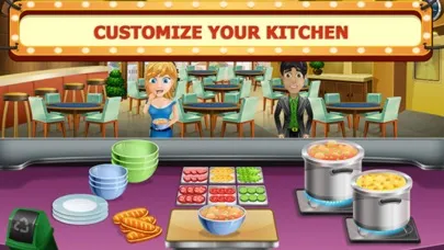Dream Cooking Chef - Fast Food Restaurant Kitchen Story 스크린샷