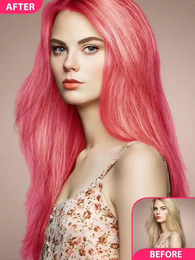 Capturas de pantalla de Hair Color Changer and Recolor Booth iPad 