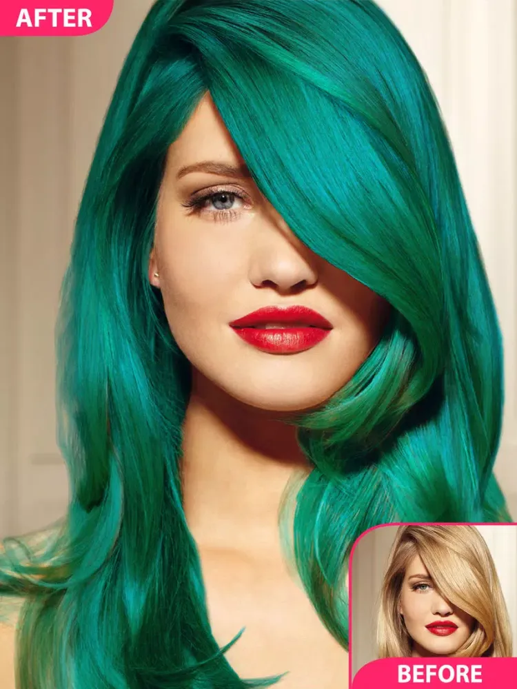 Capturas de pantalla de Hair Color Changer and Recolor Booth iPad 