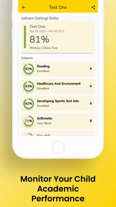 RunShule Guardian Portal سکرین شاٹس